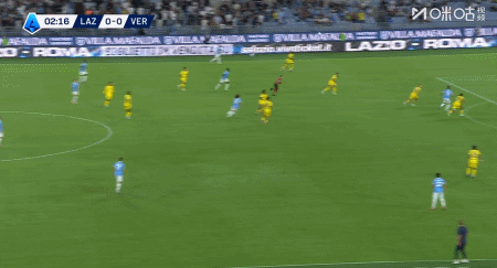 世界杯直播客户端更新-半场：拉齐奥3-0维罗纳，卡斯特利亚诺斯2传1射，扎卡尼破门